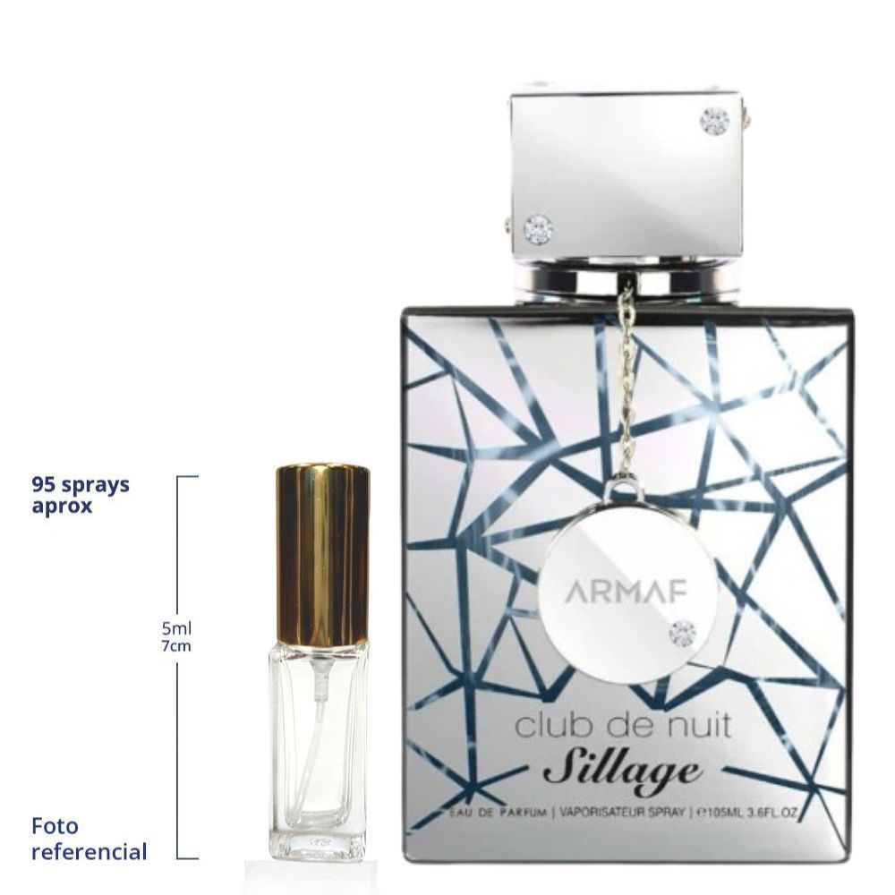 Armaf Club De Nuit Sillage Decant Travel Size Eau De Parfum Unisex
