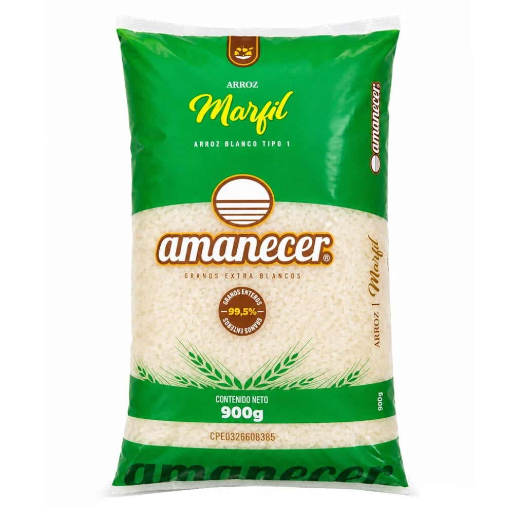 Amanecer Arroz Blanco Marfil Tipo I 900gr