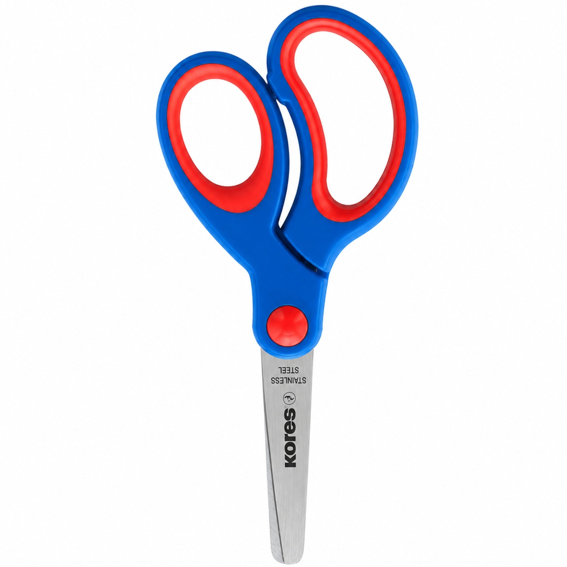Kores Tijera Escolar SoftGrip 130mm Redonda 1 Und 6 Opciones