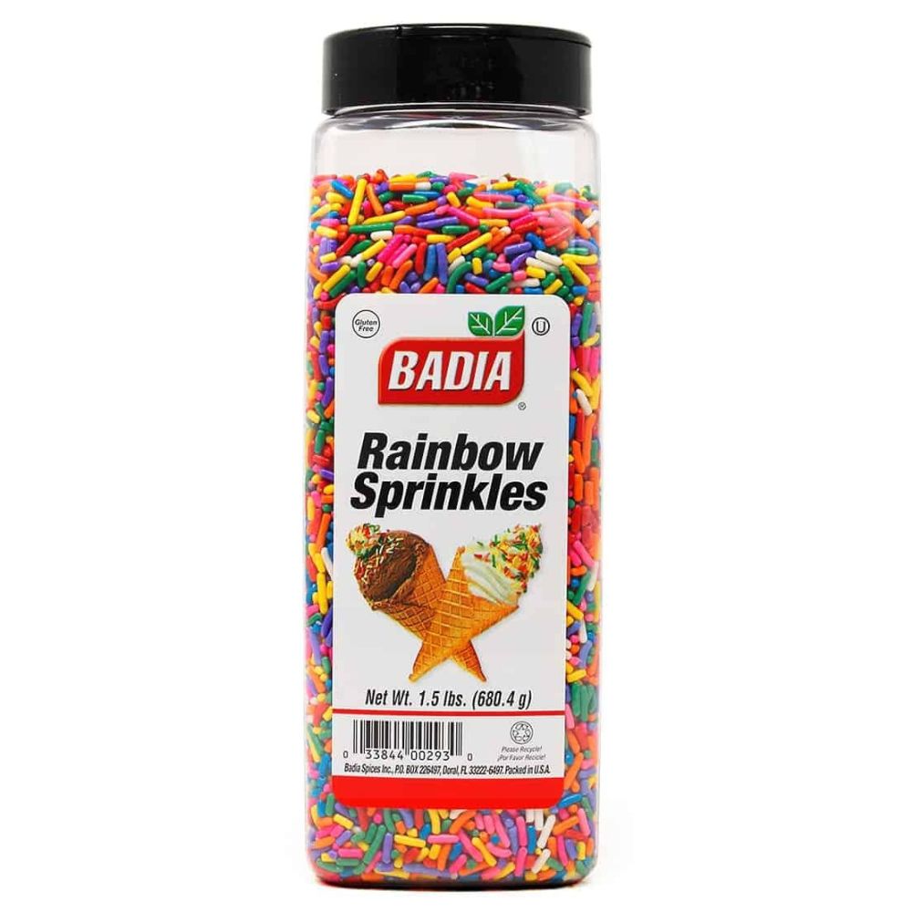 Badia Rainbow Sprinkles 680.4gr