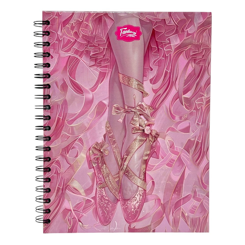 Fantasy Notebook Cuaderno 5 Materias Tapa Dura Diseños Surtidos