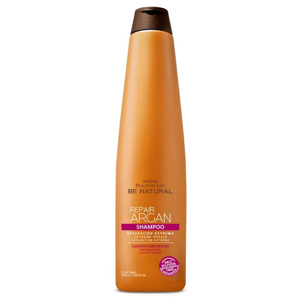 Be Natural Repair Argan Shampoo Reparación Extrema 350ml