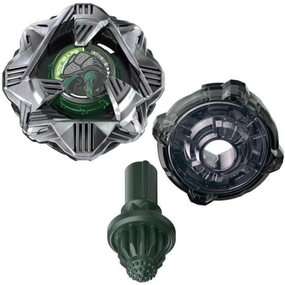 Beyblade X Obsidian Shell 4-60D Juego Inicial con Lanzador y Top de Lucha Tipo Ataque