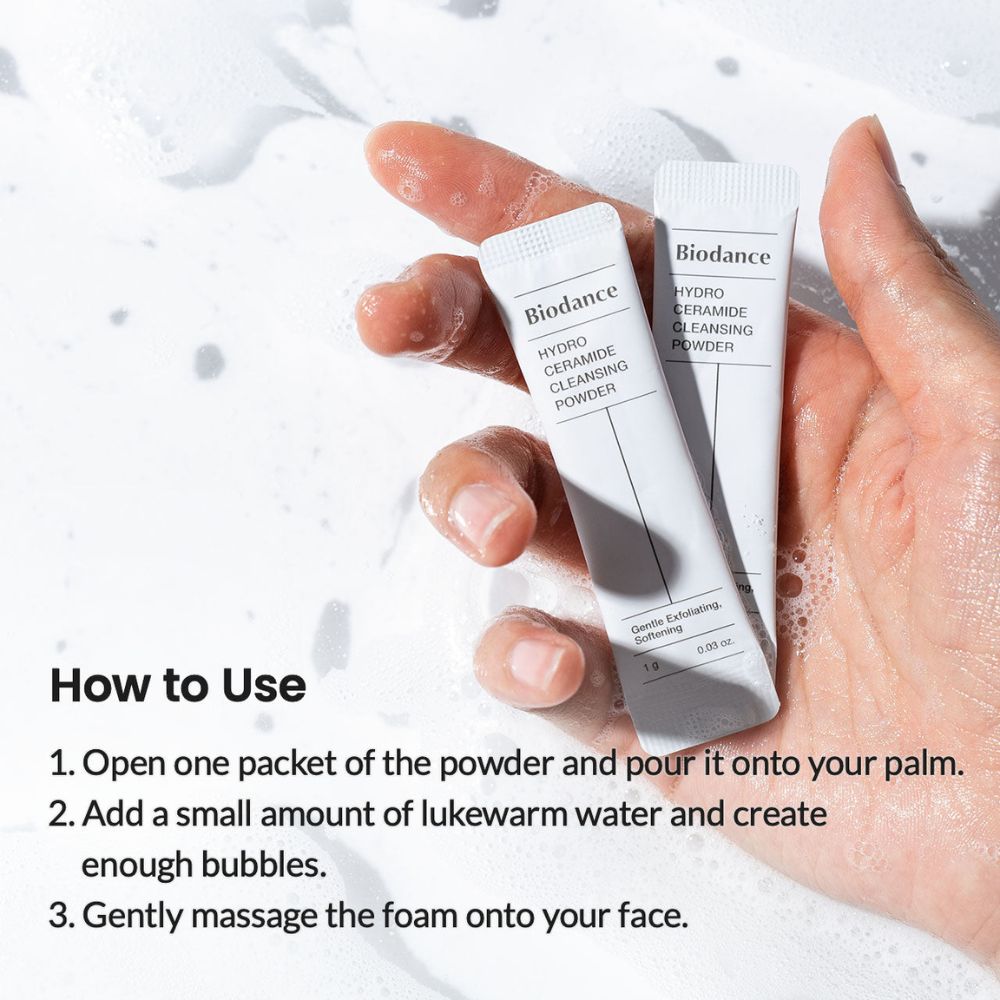 Biodance Hydro Ceramide Cleansing Powder 1g X 30 Und
