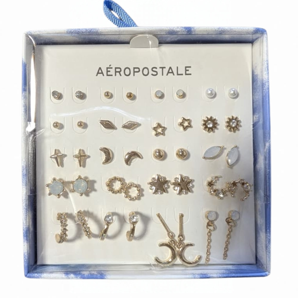 Aeropostale Set De Zarcillos 20 Pares