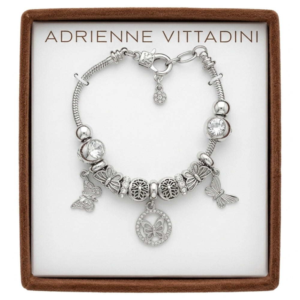 Adrienne Vittadini  Pulsera Dijes Mariposas