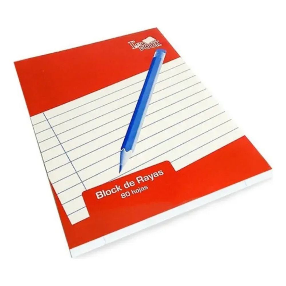 Block De Rayas Eco Book 80 Hojas