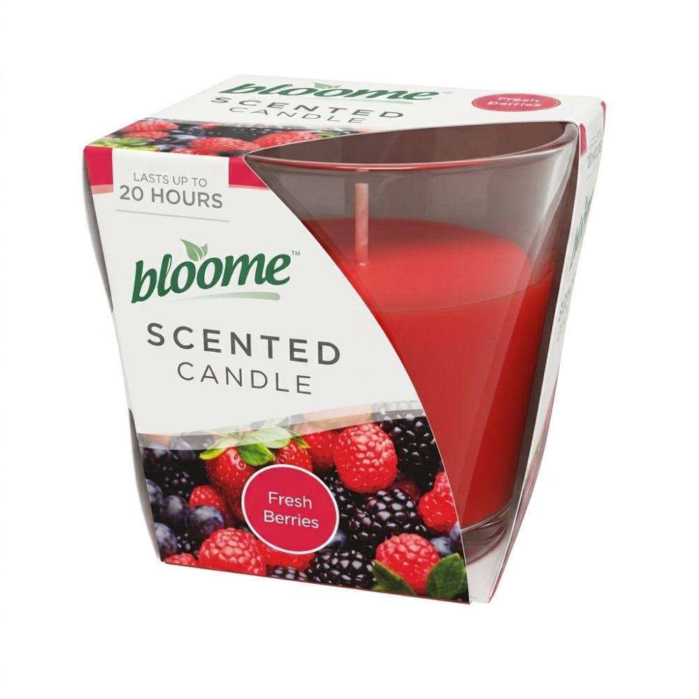 Bloome Vela Perfumada Fresh Berry 20Hr.
