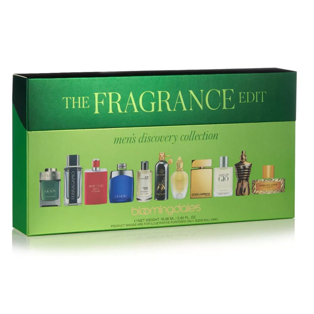Bloomingdale's The Fragrance Edit Discovery Collection For Men 11 Sample Perfumes