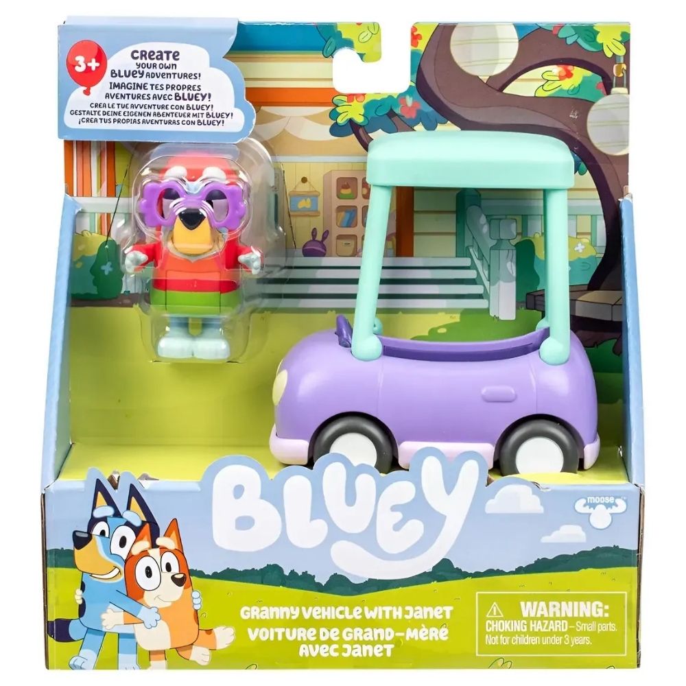 Bluey Auto De Granny Con Janet 3+