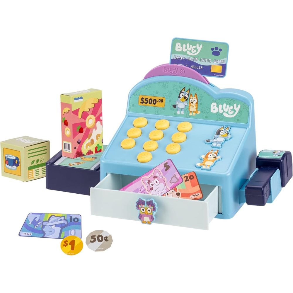 Bluey Caja Registradora 3+