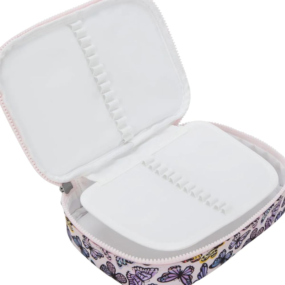 Kipling Cartuchera 100 Pens Butterfly Days