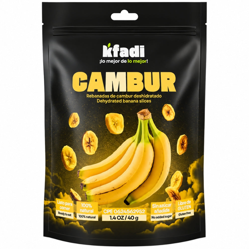 Kfadi Cambur Deshidratado 40gr