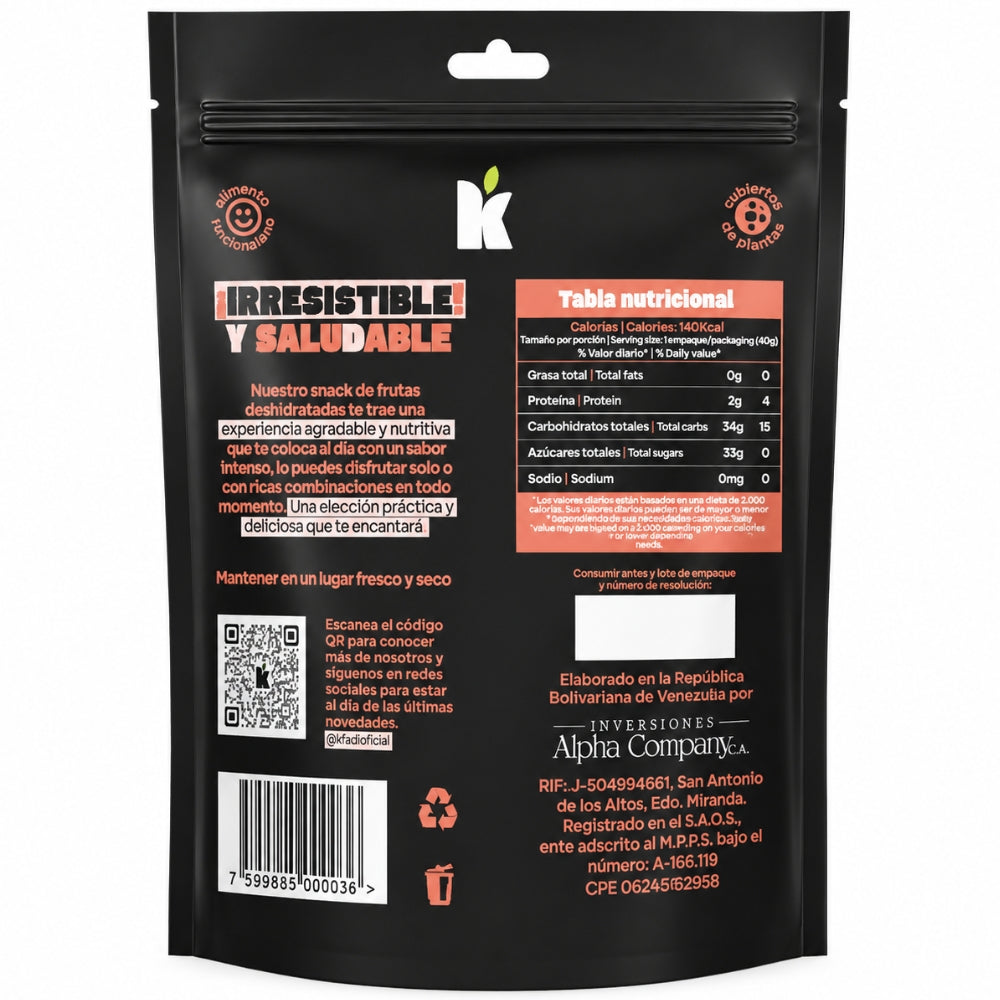 Kfadi Mix-Canela Deshidratada 40gr