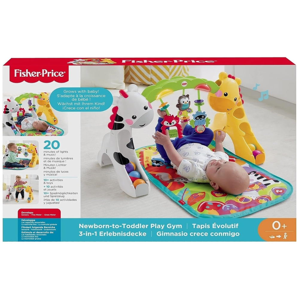 Fisher Price Gimnasio De Actividades para Bebes Primeros Sentidos 0+
