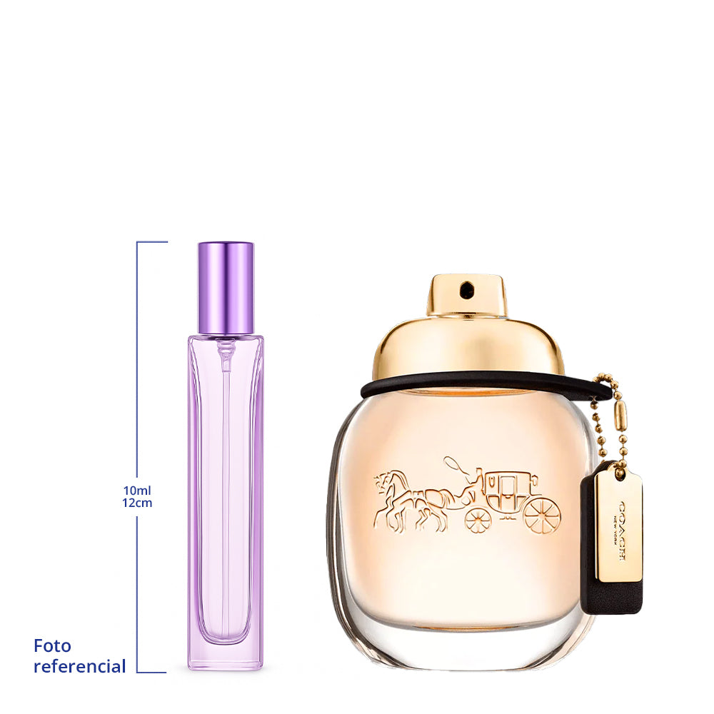 Coach New York Decant Travel Size 5ml y 10ml de 75 a 150 Sprays Aprox Eau de Parfum For Women 10ml