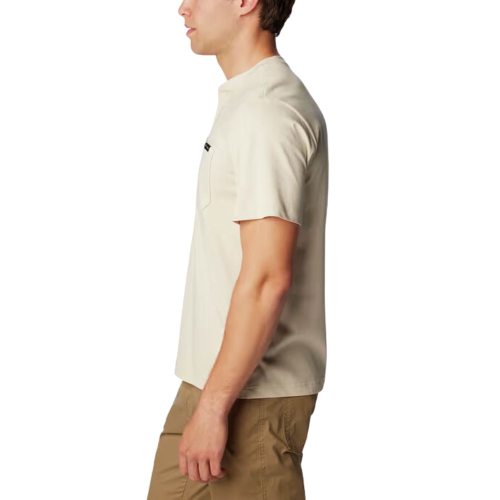Columbia Franela Landroamer Short Sleeve Henley para Caballeros