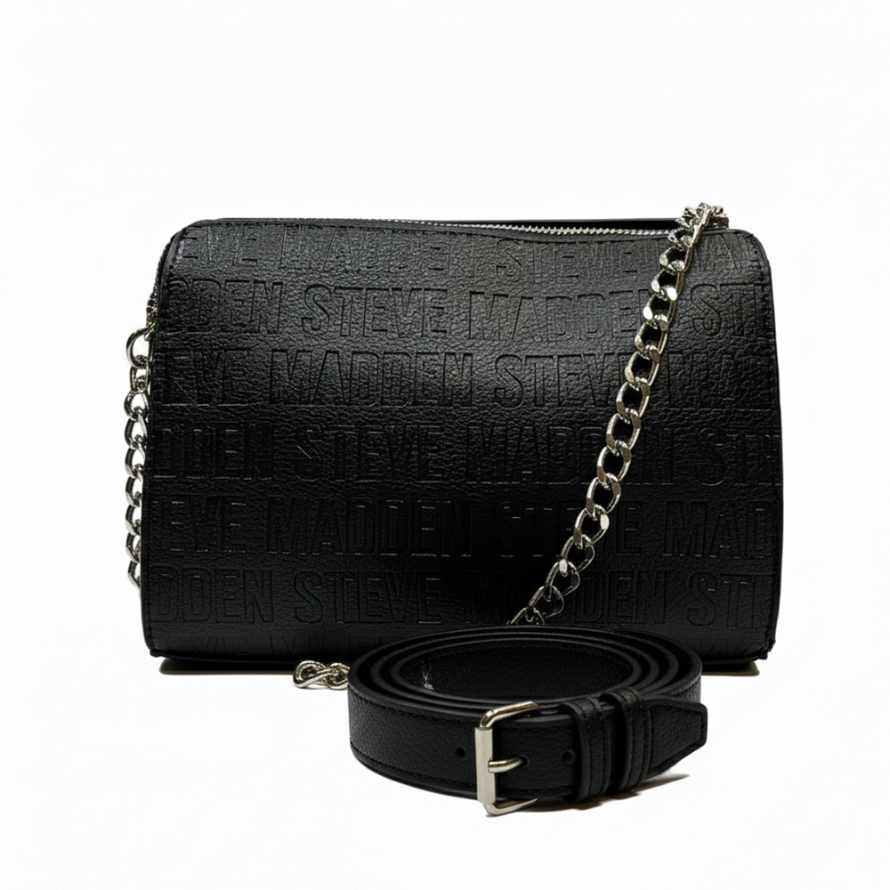 Steve Madden Cartera Bgigi Logo Crossbody Black