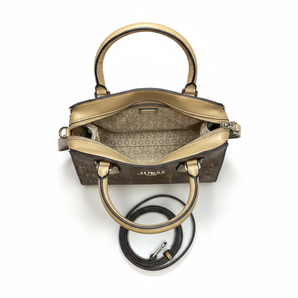 Guess Cartera Dorval Cocoa