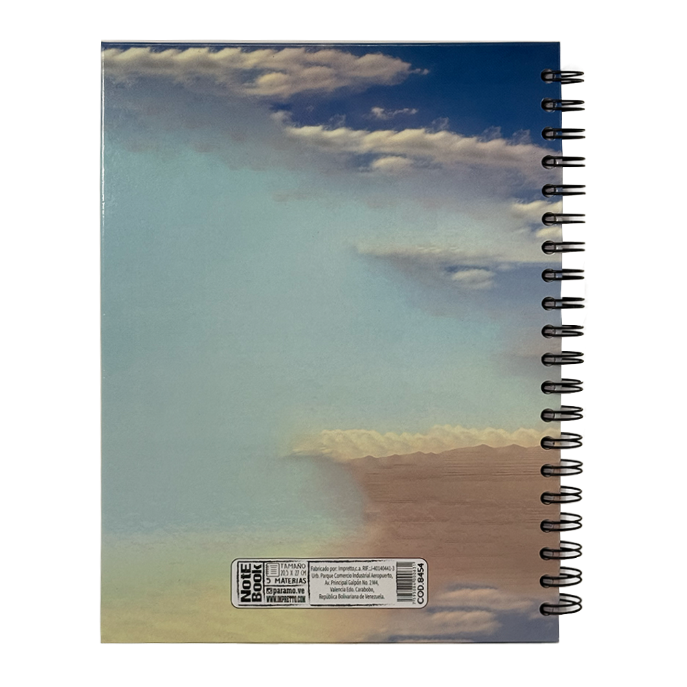 Paramo Notebook Libreta 5 Materias Diseños Surtidos