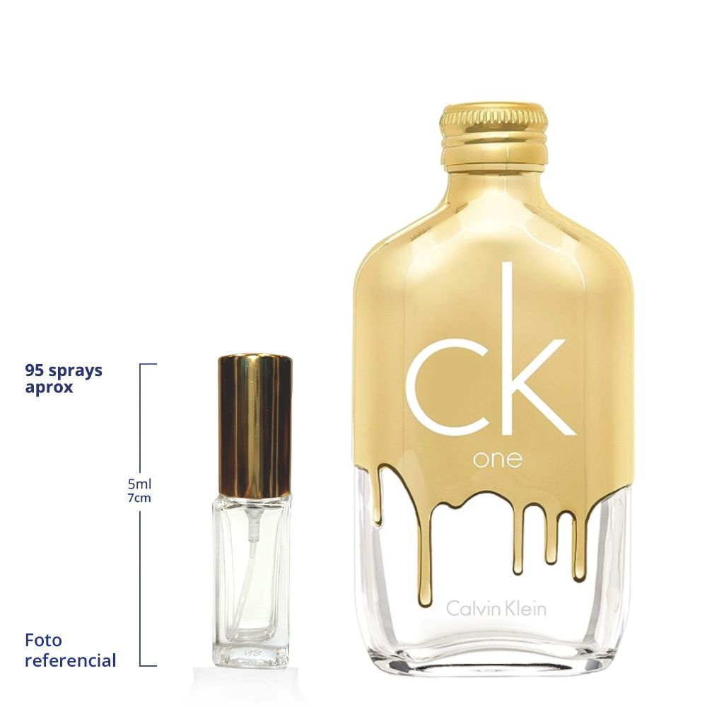 Calvin Klein CK One Gold Decant Travel Size Eau De Toilette Unisex