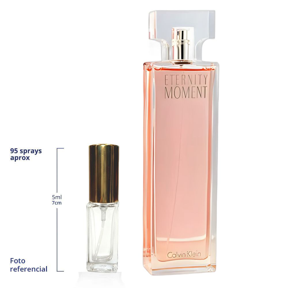 Calvin Klein Eternity Moment Decant Travel Size Eau De Parfum For Woman