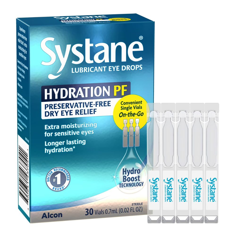 Systane Hydratation PF Long lasting Dry Eye Relief 30 Vials