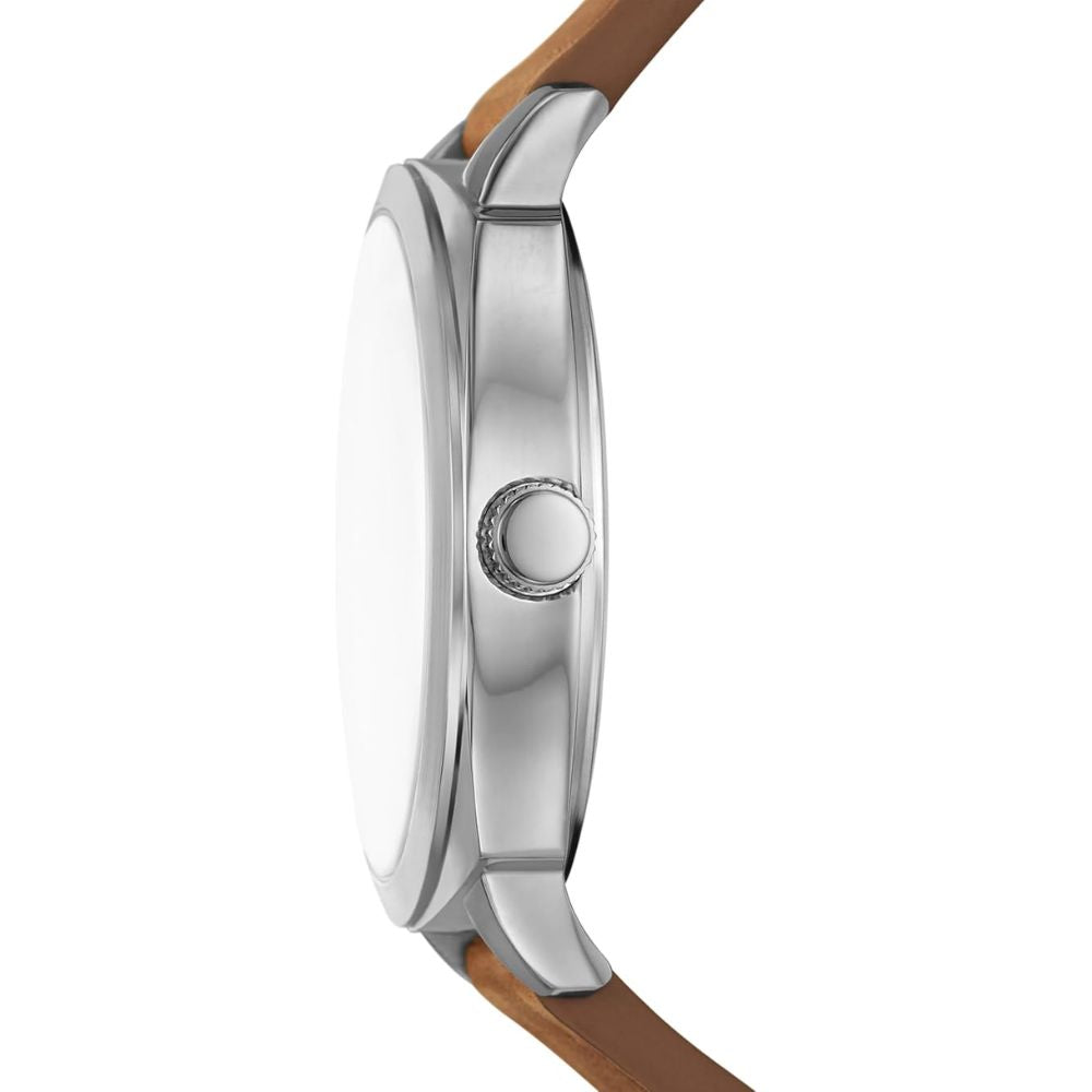 Skechers Reloj Para Caballeros Hewes Three-Hand Date Brown