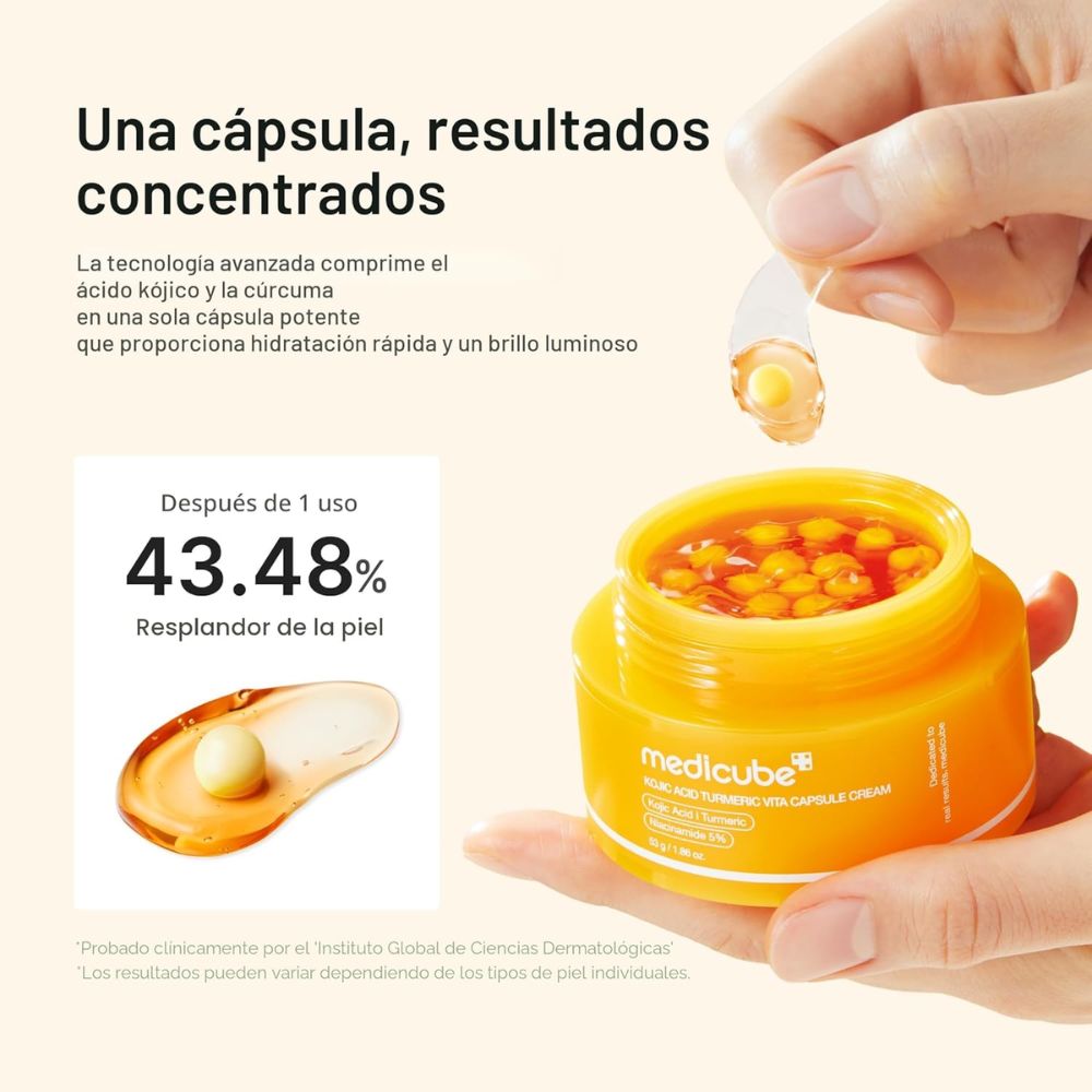 Medicube Kojic Acid Turmeric Vita Capsule Cream 53g