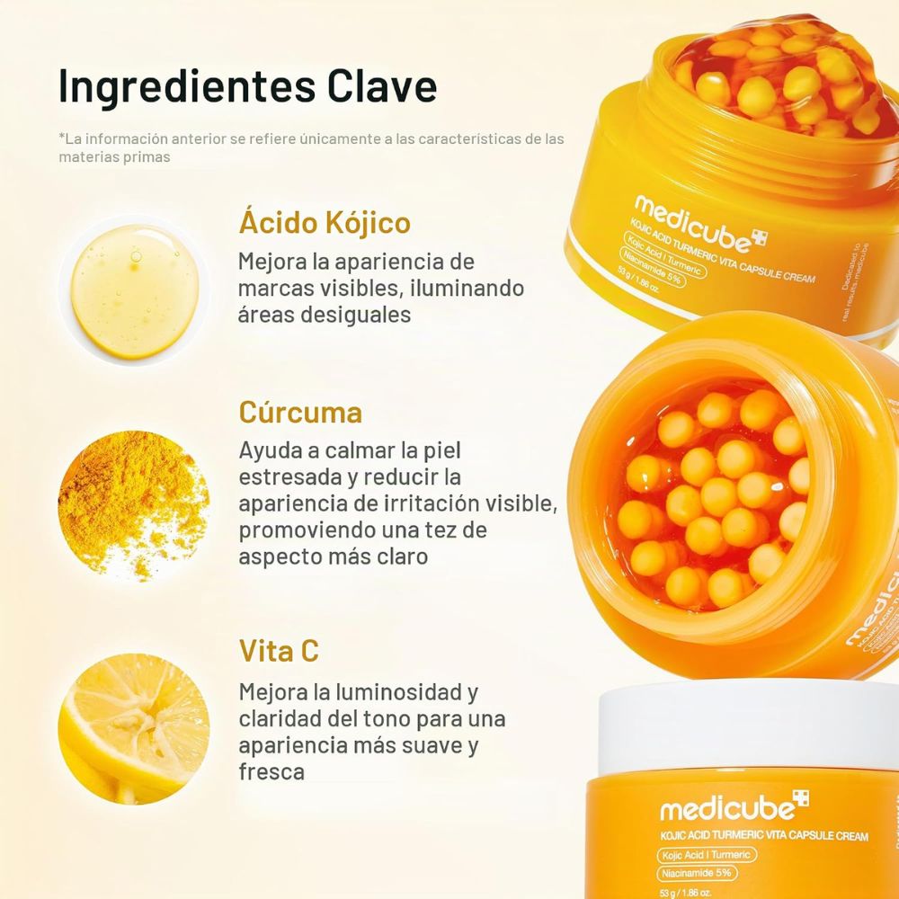 Medicube Kojic Acid Turmeric Vita Capsule Cream 53g