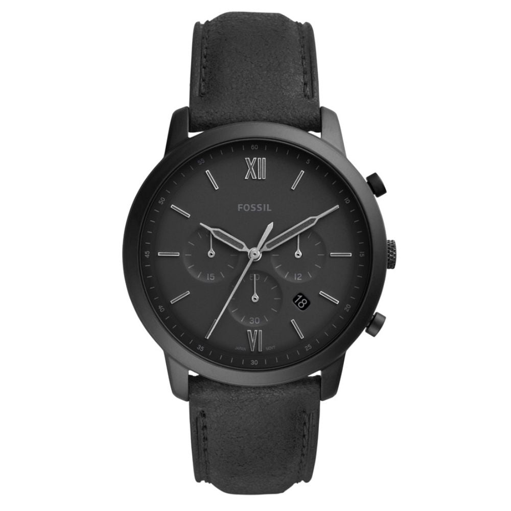 Fossill Reloj Para Caballeros Black