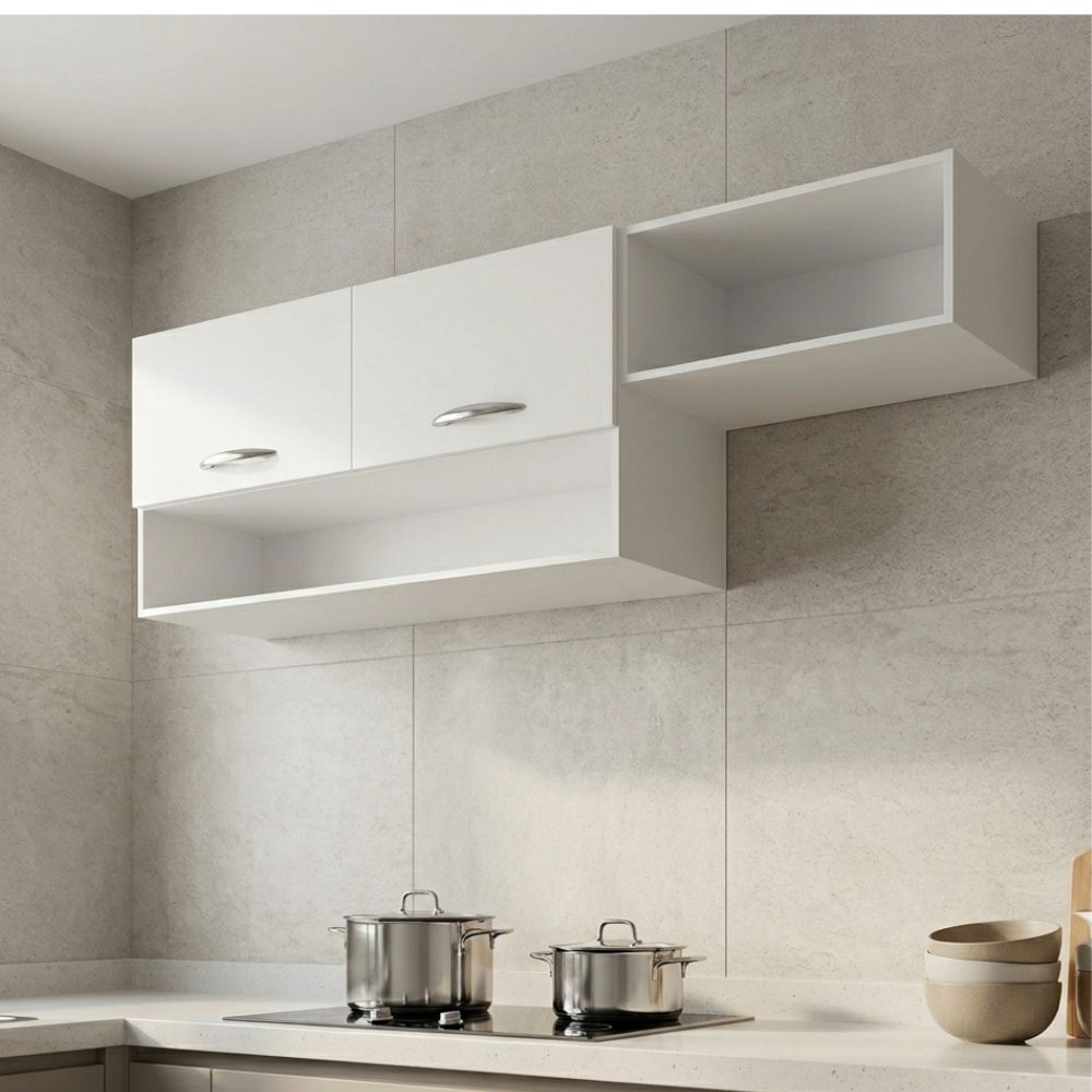 Casalista Módulo Aéreo 2 Puertas Con Campana Blanco