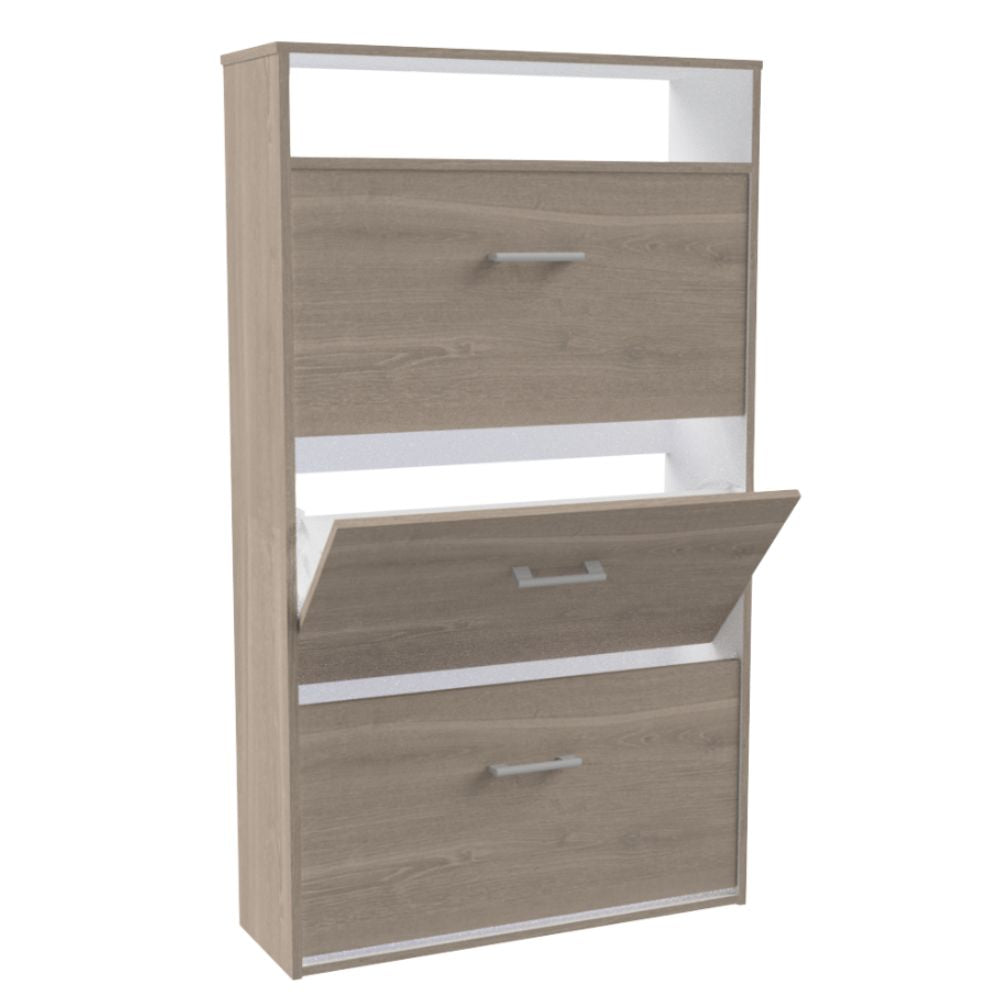 Casalista Zapatera 3 Puertas Bardolino/Blanco