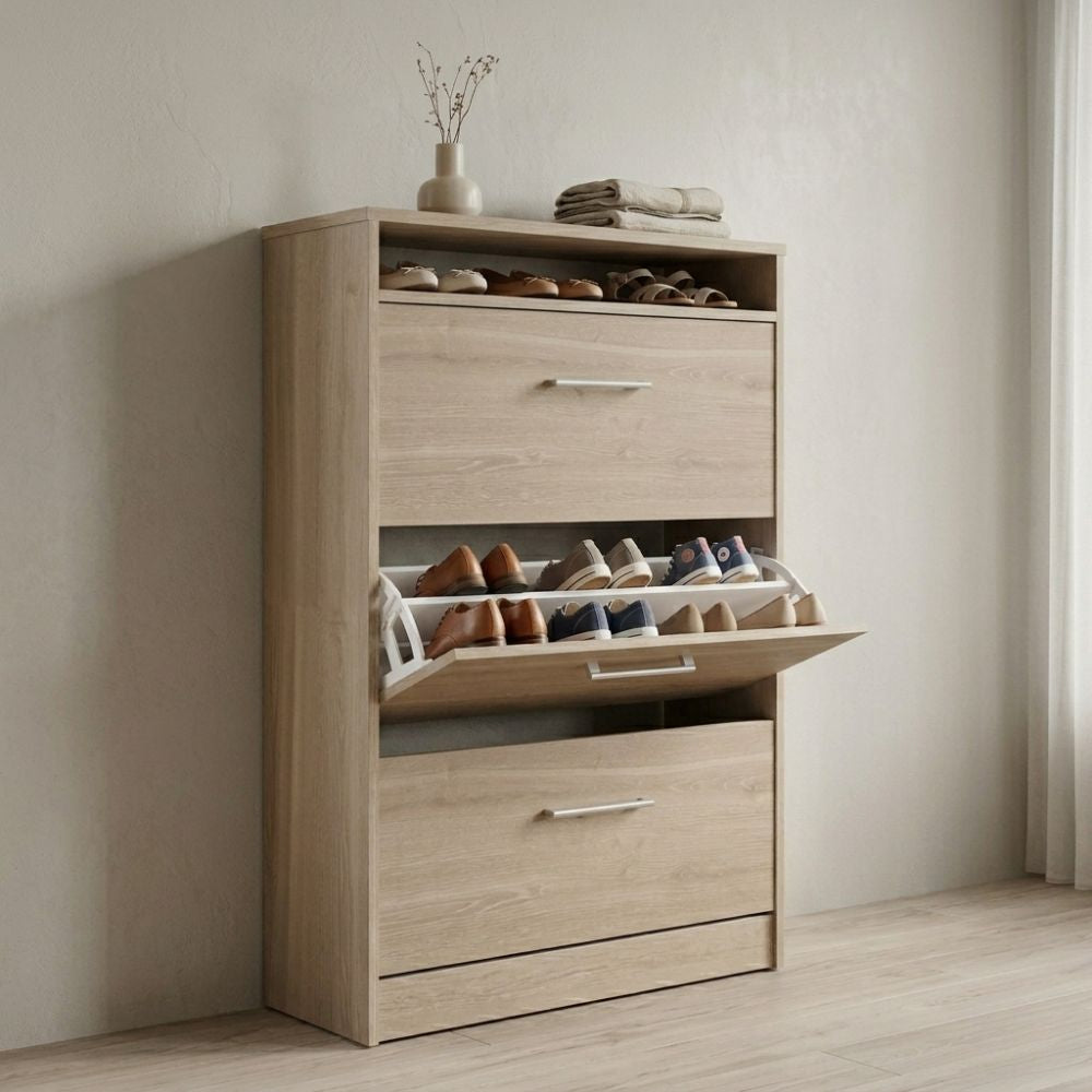 Casalista Zapatera 3 Puertas Bardolino/Blanco