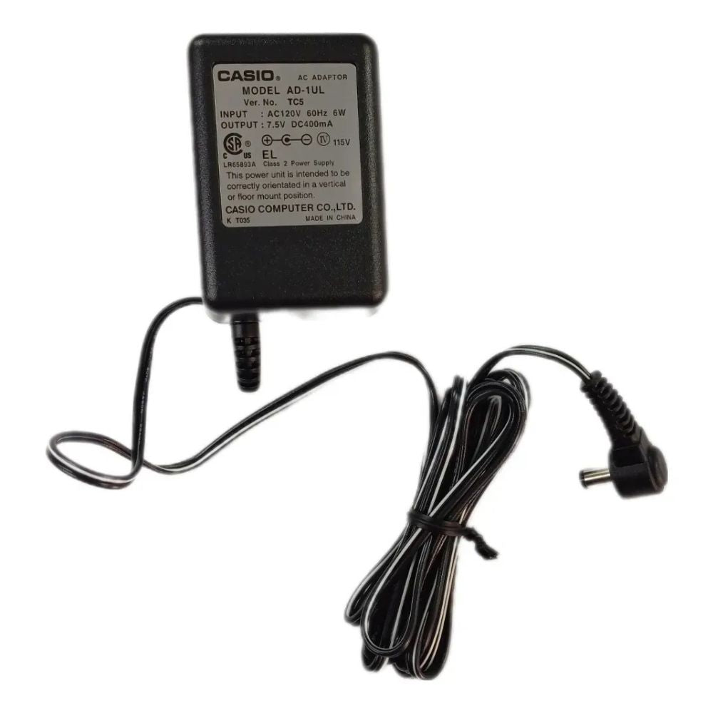 Casio Adaptador De Corriente AD-1UL 120V