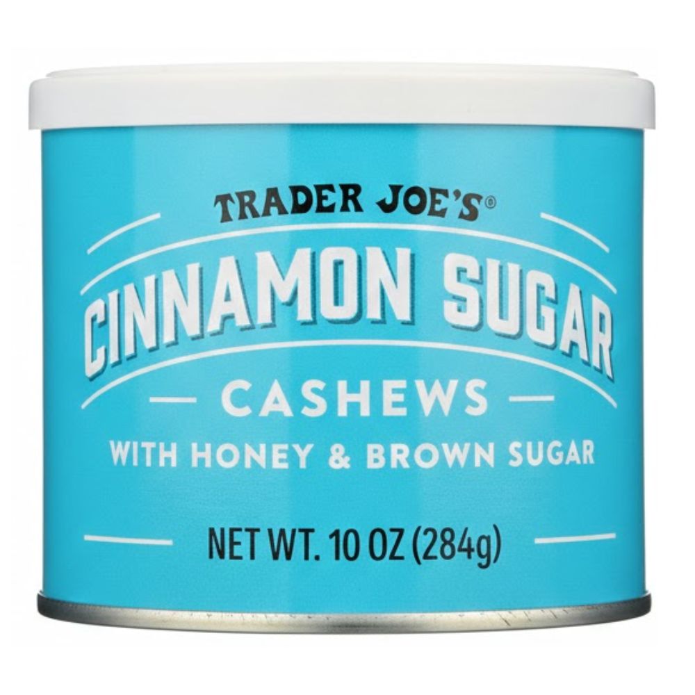 Trader Joe´s Cinnamon Sugar Cashews with Honey and Brown Sugar 284 g