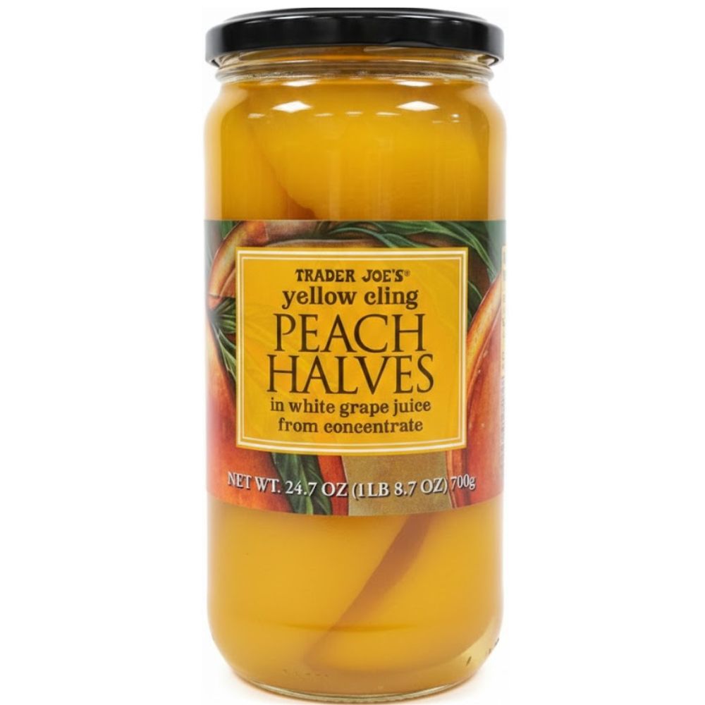 Trader Joe´s Melocotones Yellow Cling Peach Halves 700 g