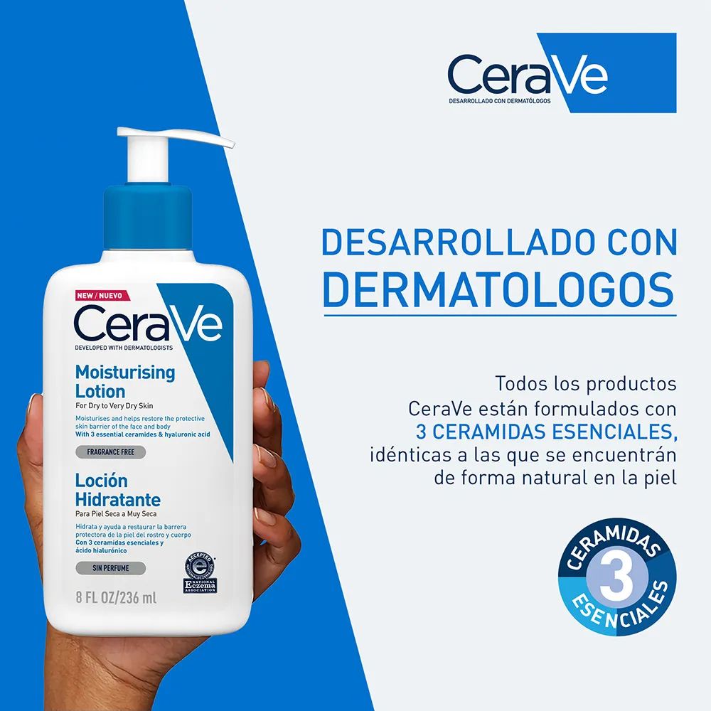 Cerave Locion Hidratante para Piel Seca a Muy Seca 236ml