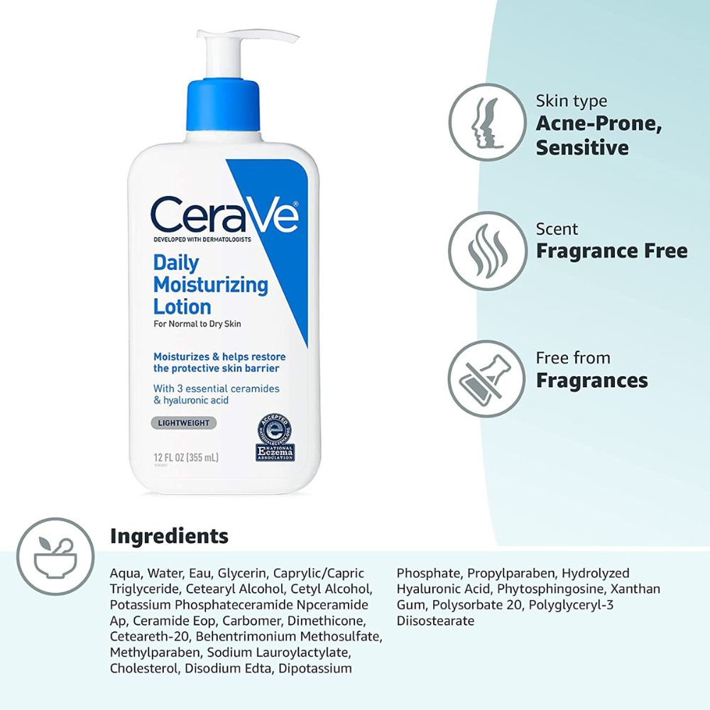 Cerave Locion Humectante Daily 355ml