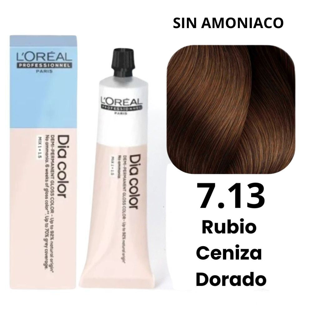 L'Oreal Tinte Dia Color N.7.13 Sin Amoniaco 60ml