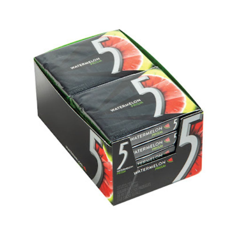 Chicle Five Watermelon Prism 10 Und
