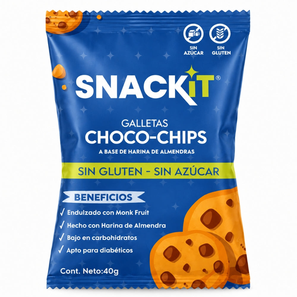 Galletas Snackit Choco Chips 40 gr