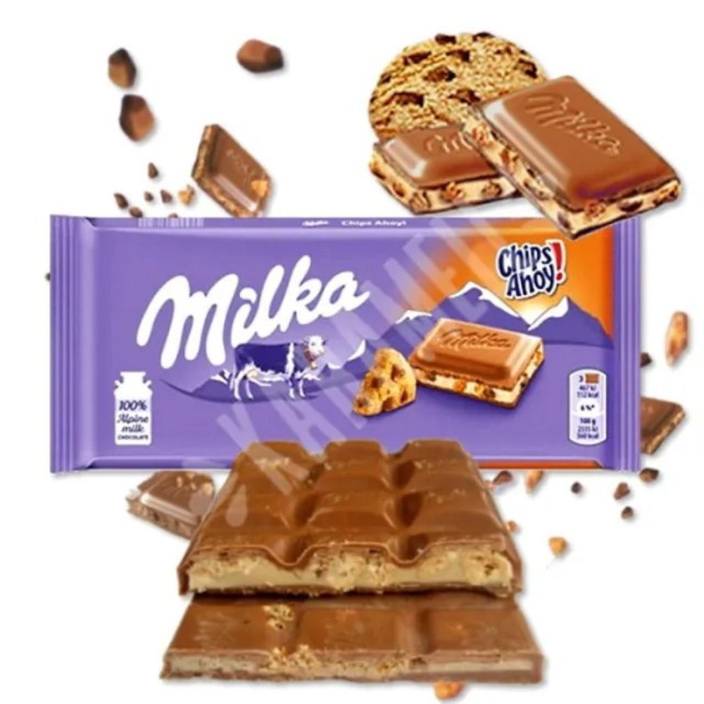 Chocolate Milka Chips Ahoy 100gr