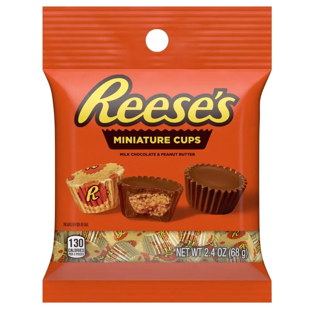 Chocolates Reese's Miniature Bolsa Peq 68gr