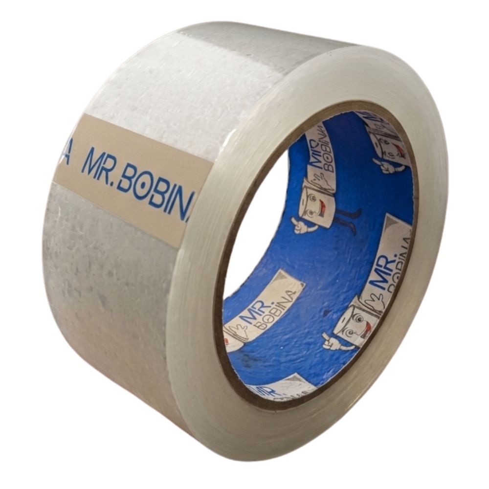 Cinta Transparente Para Embalar Mr. Bobina 90mts x 48mm