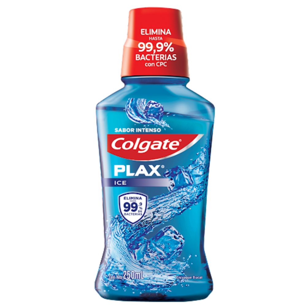 Colgate Enjuague Bucal Plax Ice 250ml