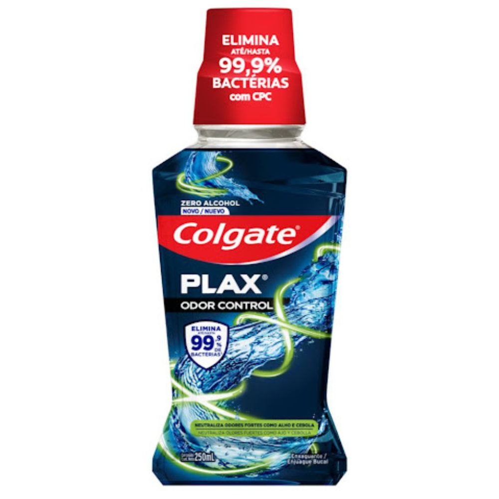 Colgate Enjuague Bucal Plax Odor Control 250ml