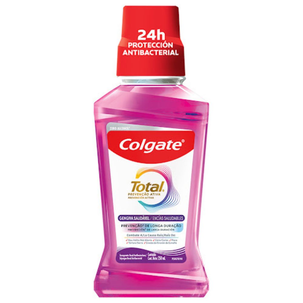 Colgate Enjuague Bucal Total Encías Reforzadas 250ml