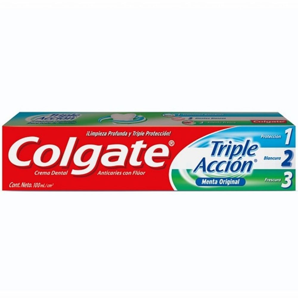 Crema Dental Colgate Triple Accion 100 ml