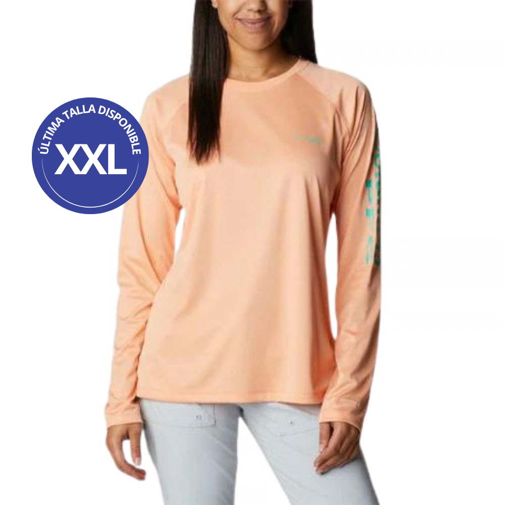 Columbia Sudadera Tidal Tee II Long Sleeve Talla XXL para Damas